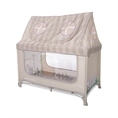 Cuna SWEET HOME 2 niveles con techo BEIGE